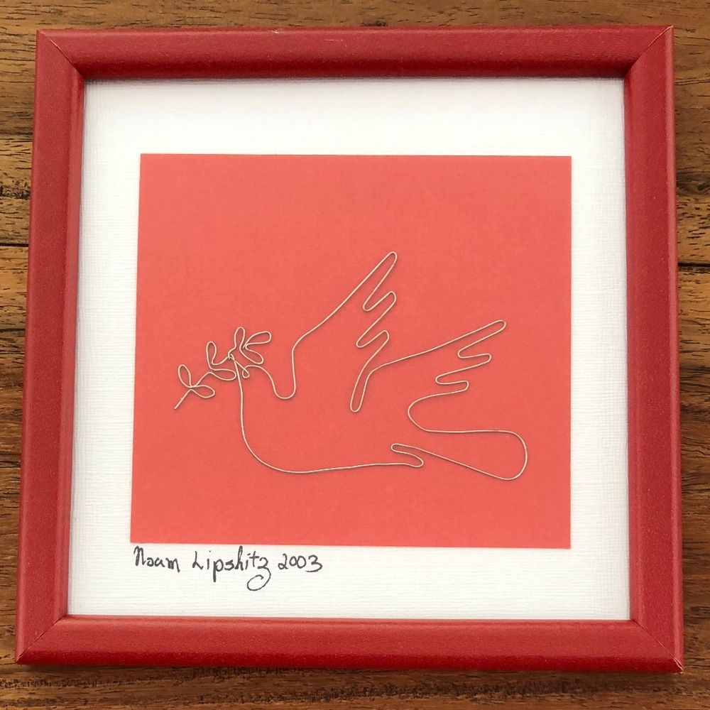 Noam Lipshitz Peace Dove Art